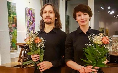 Update 06.02.2020 – Photos of the CONCERT: Lisa Shklyaver (clarinet) and Georgy Voylochnikov (piano) play works by L. v. Beethoven, A. Borodin, A. Gretschaninov, A. Berg, I. Stravinsky and J. Brahms