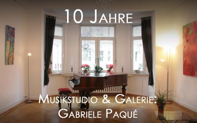 Update 25.06.2019 Photos and report – The Musicstudio celebrates its 10th anniversary! Concerts by Gotthard Kladetzky, Knut Hanßen and Yin Chiang