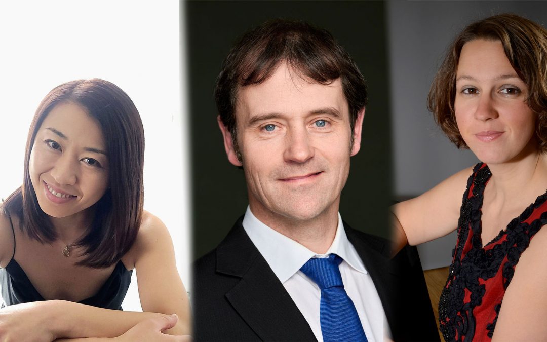 Porträtfotos von Hiroko Matta-Klein, Fabian Hemmelmann und Dorothea Jakob